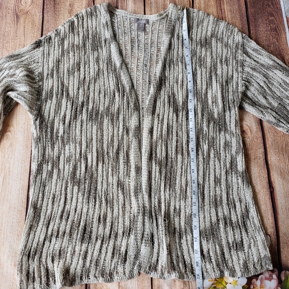NWOT Chico's Crochet Open Front Cardigan 2 (L) - Picture 7 of 7